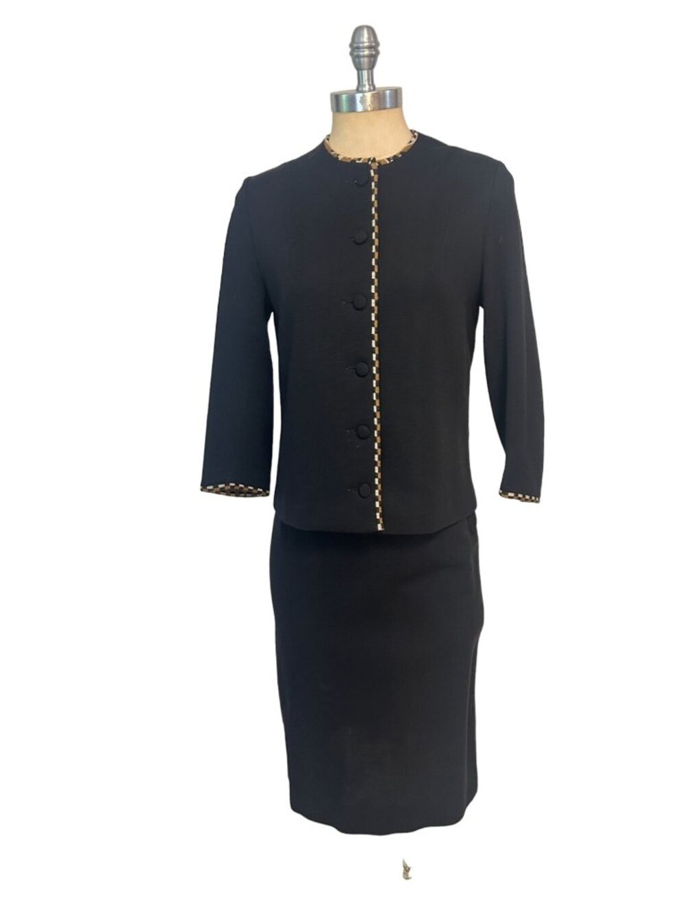 Vintage A Promenade Holland 1960's 2 PC Women's suit 12 Fits 8